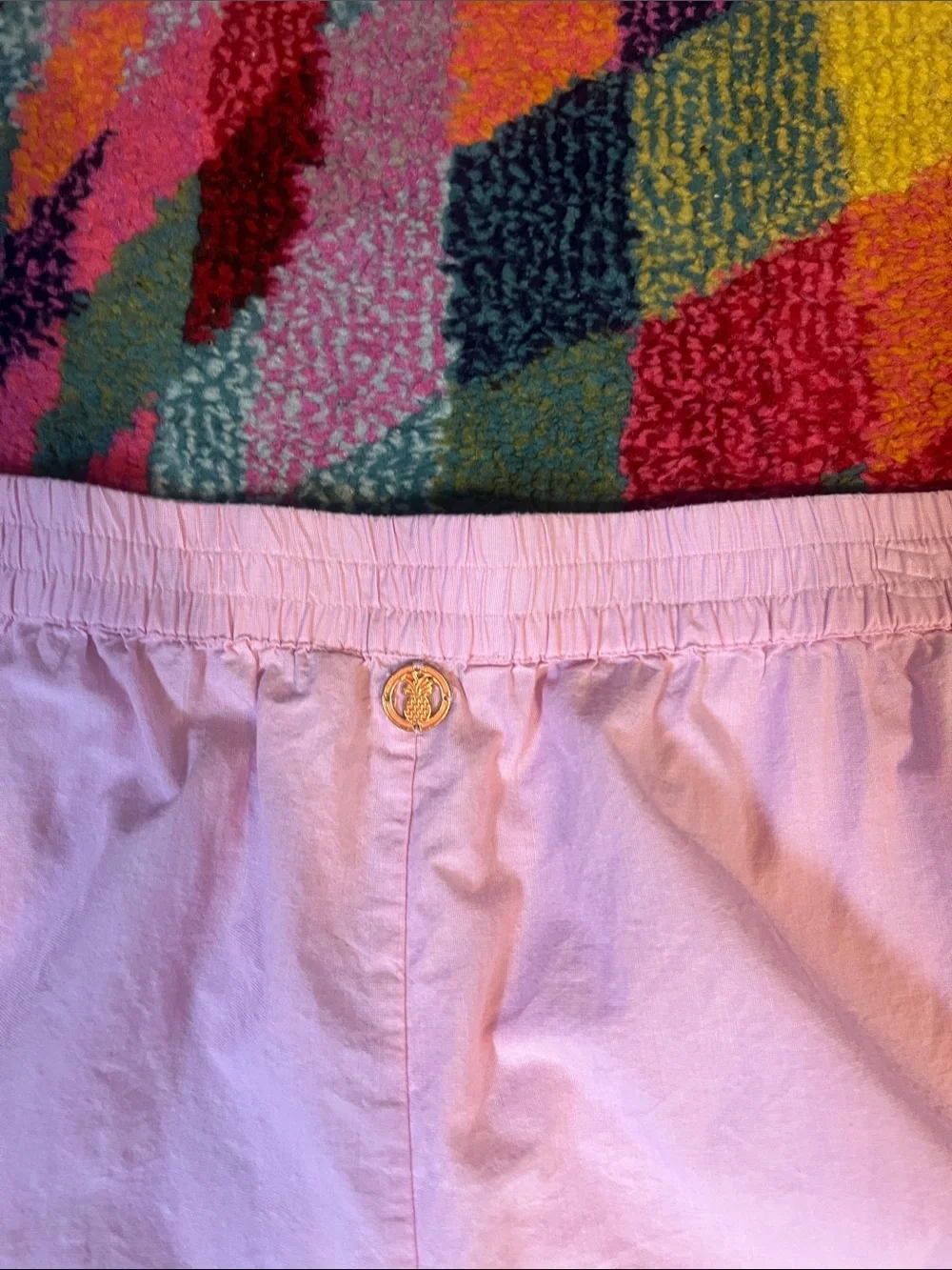 Pink Simply Southern Ruffle Trim Shorts